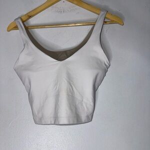 lululemon athletica White Crop Top